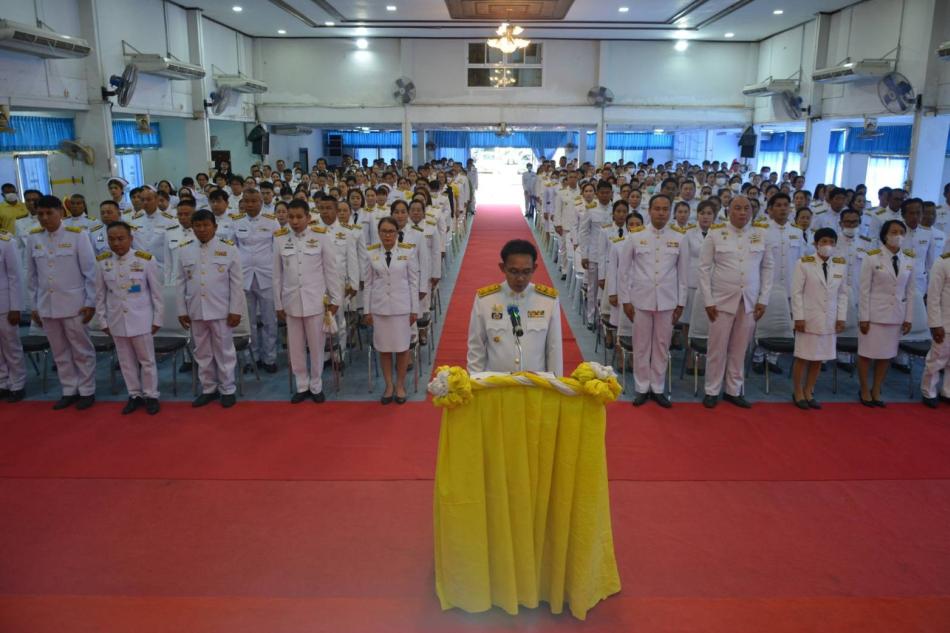 เข้าร่วมกิจกรรมเนื่องในวันคล้ายวันพระบรมราชสมภพ พระบาทสมเด็จพระชนกาธิเบศร มหาภูมิพลอลุดยเดชมหาราช บรมนาถบพิตร วันชาติ และวันพ่อแห่งชาติ 5 ธันวาคม 2566 ณ หอประชุมที่ว่าการอำเภอกุฉินารายณ์